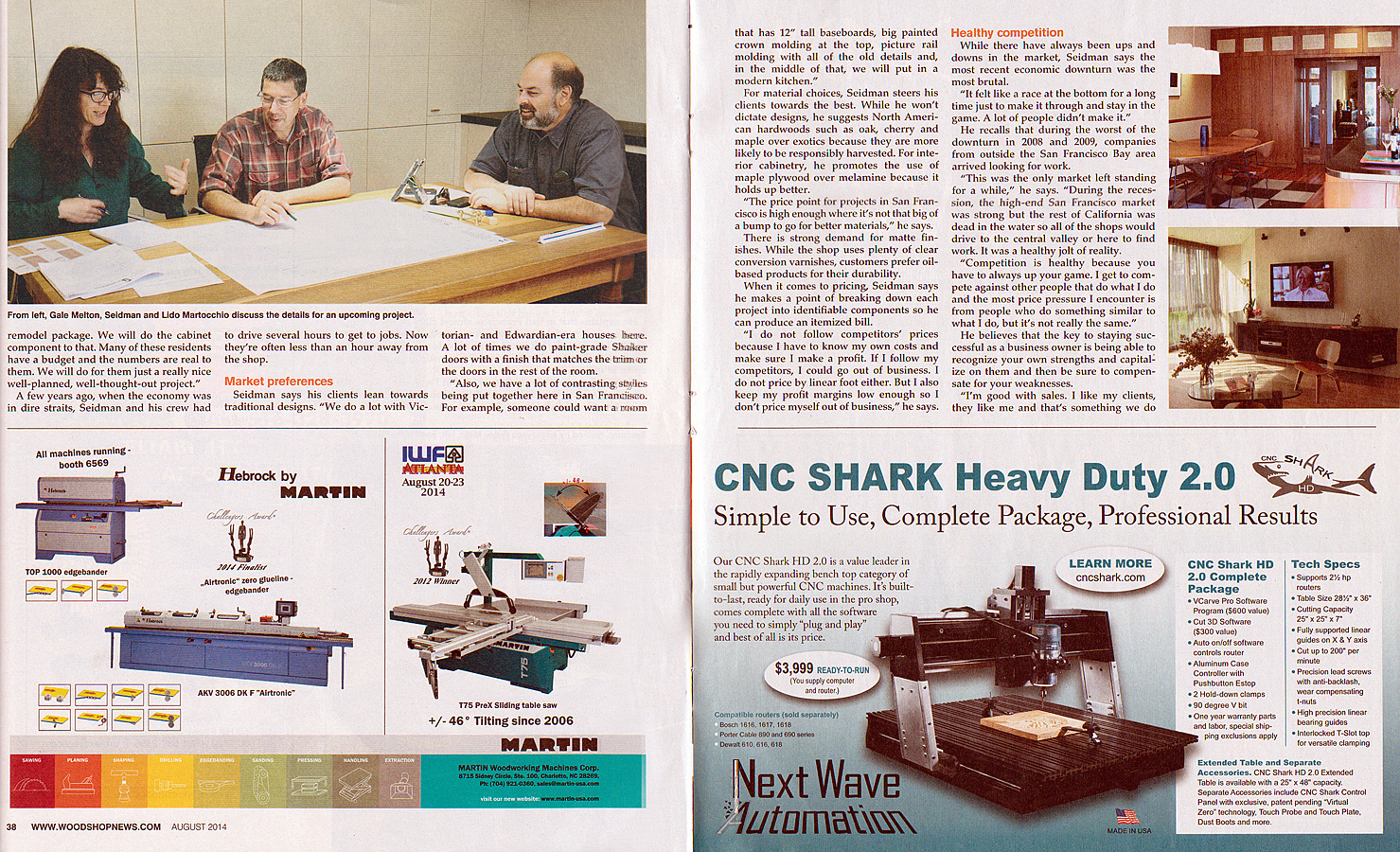Woodshop News Article